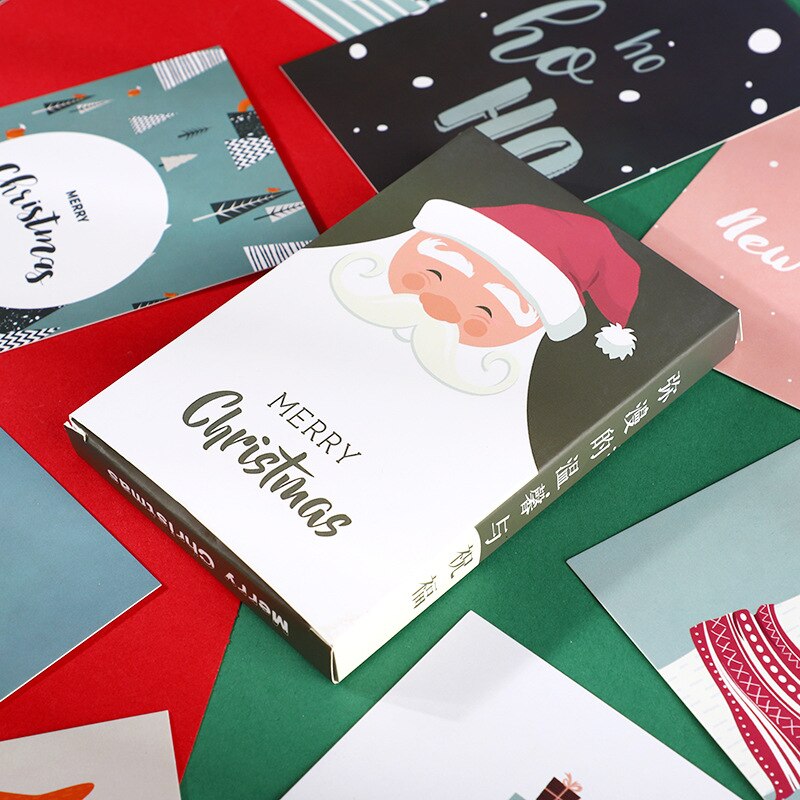 Tarjetas postales navideñas para navidad, de Navidad, papelería creativa, escritura, de tarjetas postales, tarjeta de Año , 120 Uds.