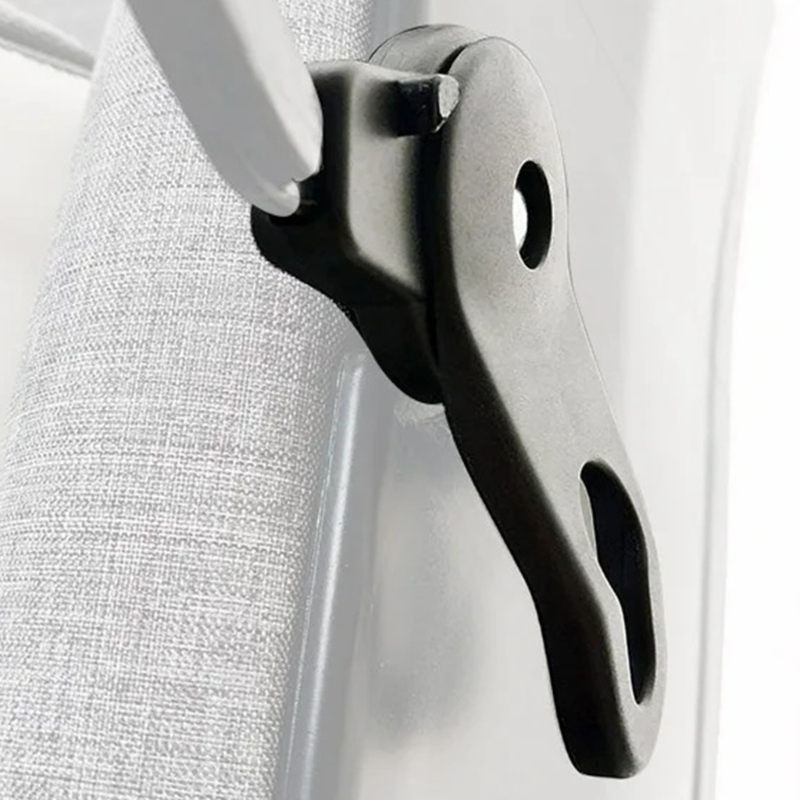 1 paire de Clips universels pour auvent de poussette de bébé 4 en 1, pince de Support pour auvent, fermoirs de tige, Clips de fixation sécurisés pour auvent de poussette