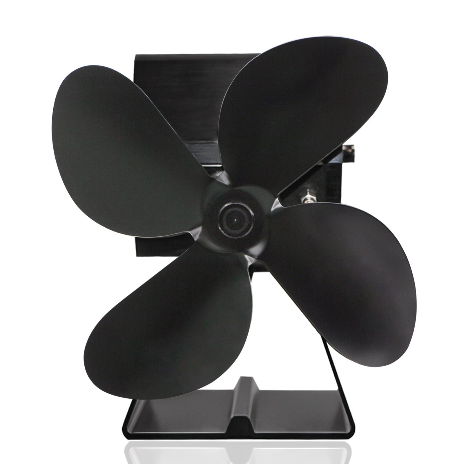 Heat Powered Stove Fan 10 Blade Fireplace Fans Wood Log Burner Fan Silent Eco-friendly Heat Distribution