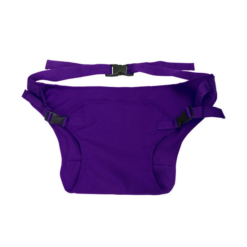 Portable Safety Baby Chair Harness Travel Foldable Washable Infant High Dinning Cover Seat: pruple