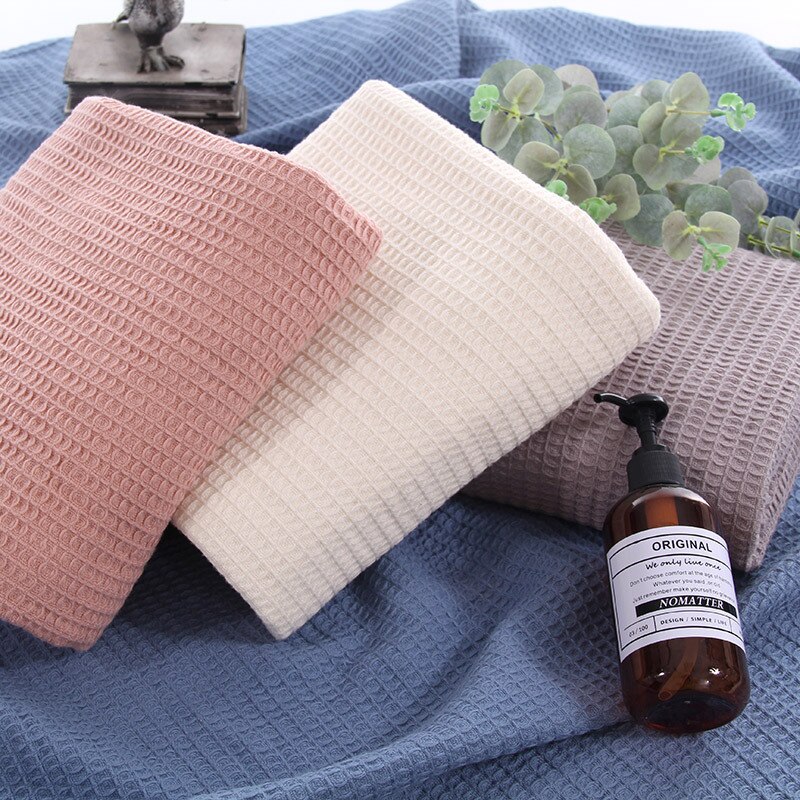 Japan Katoen Wafel Plaid Zomer Deken Voor Slaapbank Handdoek Quilt Vrouwen Wrap Deken Dutje Dekens Gooi Deken Voor Auto kantoor