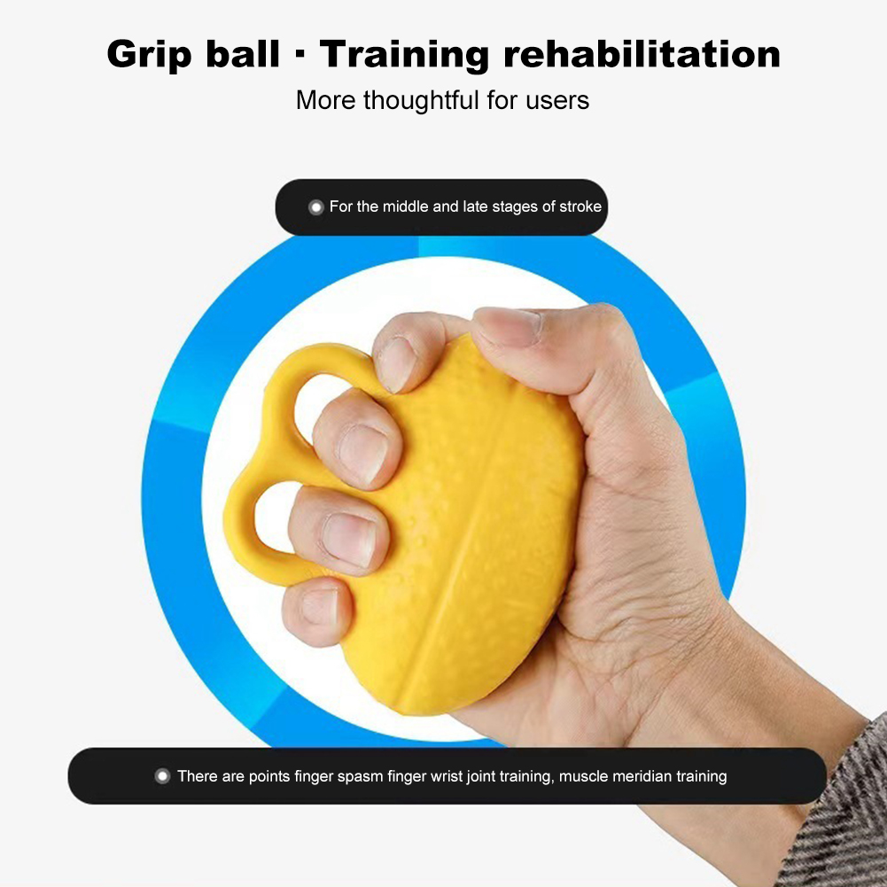 Finger Power Training Ball Improve Flexibility Hand Finger Strength Ball Hand Strengthener Squeeze Ball for Hand Cramps Recovery