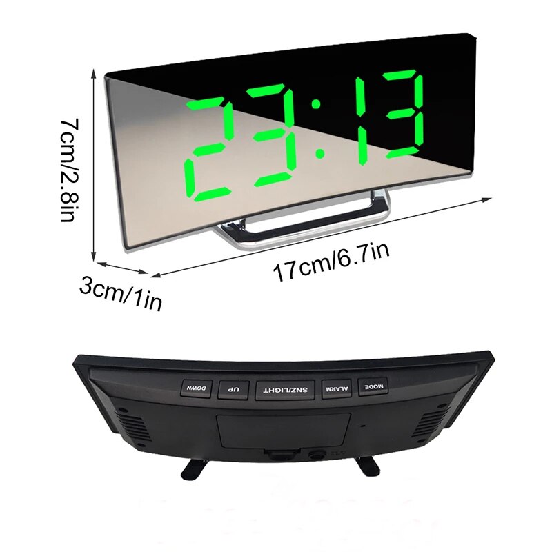 Digital Alarm Clocks Wall Clocks Hanging Watch Bedroom Snooze Table Clocks Calendar Electronic Clock Digital Clock Birthday