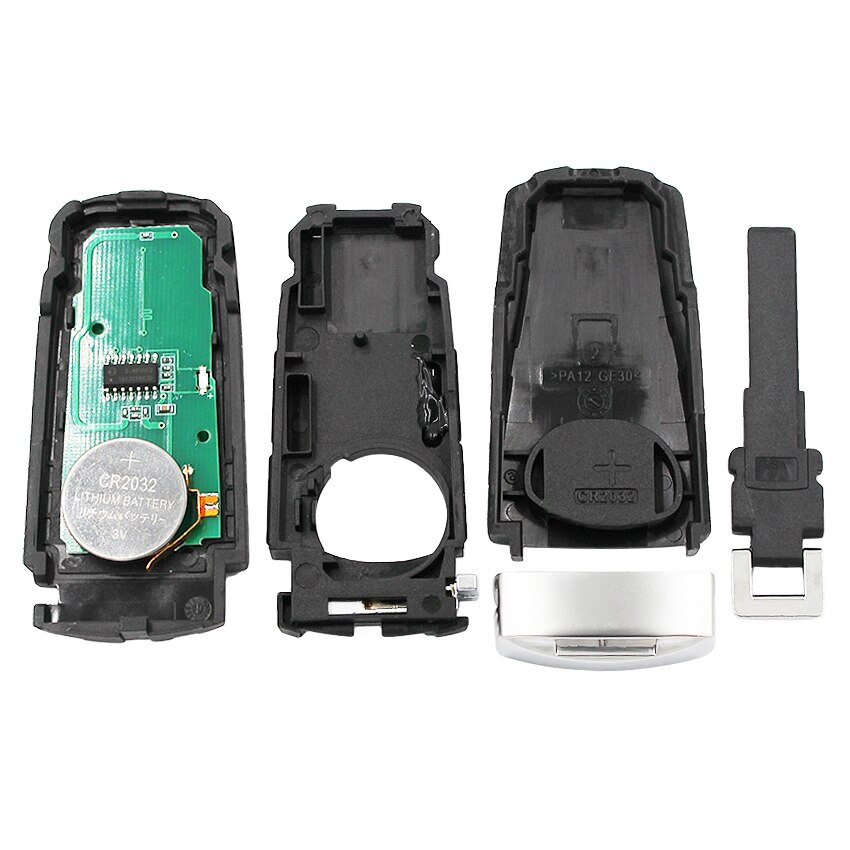 keyless Go Remote Car Key Fob 4 Buttons 315MHz ID48 for VW Volkswagen Passat for CC -2015NBG009066T