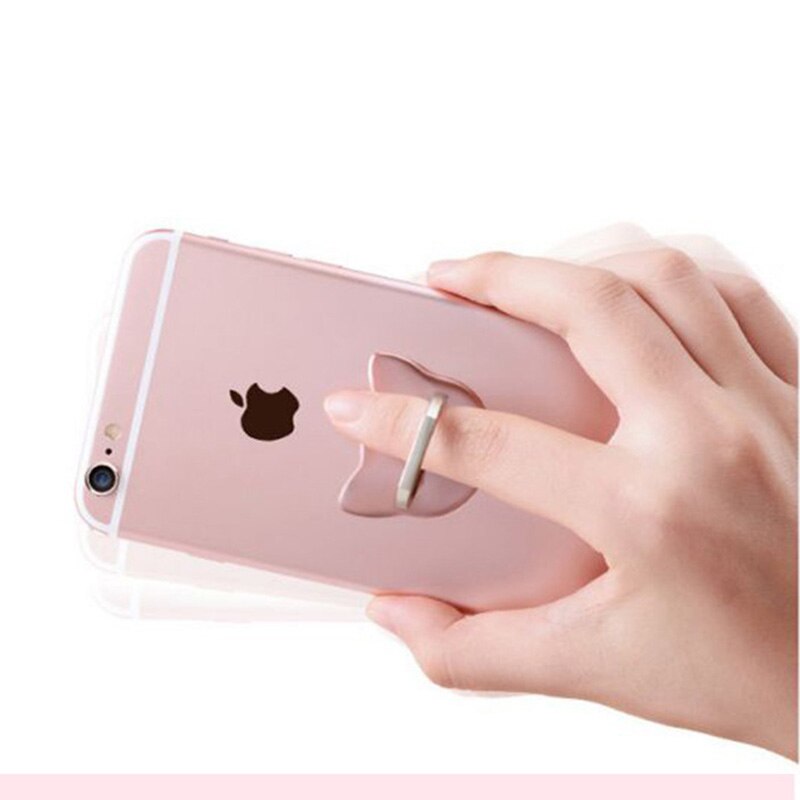 Finger Ring praktisch Smartphone Ständer Halfter Für iPhone XS Huawei Samsung praktisch Clever-Runde Telefon Ring Halfter Auto Halterung stehen
