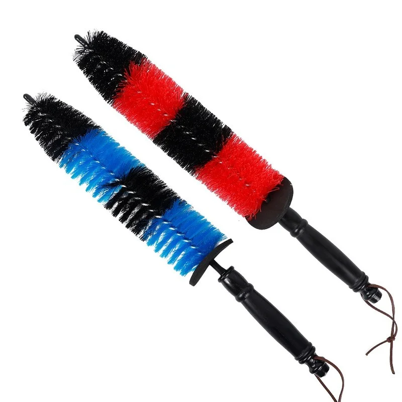 Universal bilhjul rengjøringsbørste lastebilmotor dekkfelgbørste multifunksjonell mikrofiber detaljering vaskebørster verktøy