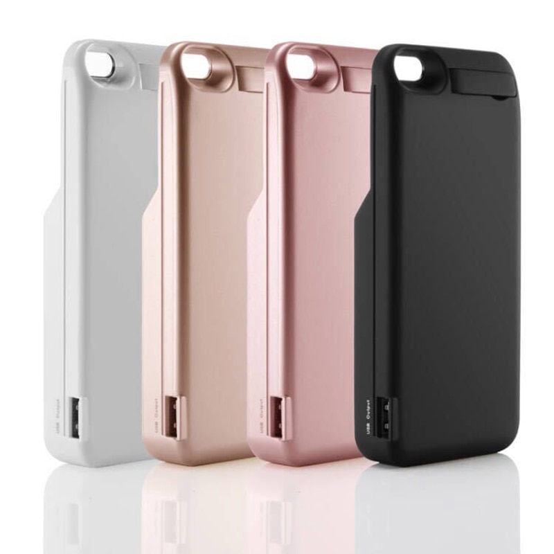 Coque de batterie externe 4200mAH, étui de chargeur de secours pour iPhone 5 5s SE