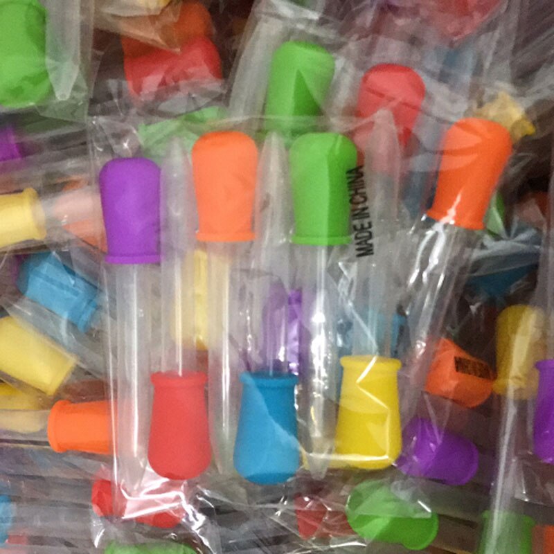 5 ml Liquid Silicone Dropper Feeding micro burette and Eyedropper Gummy Making Set