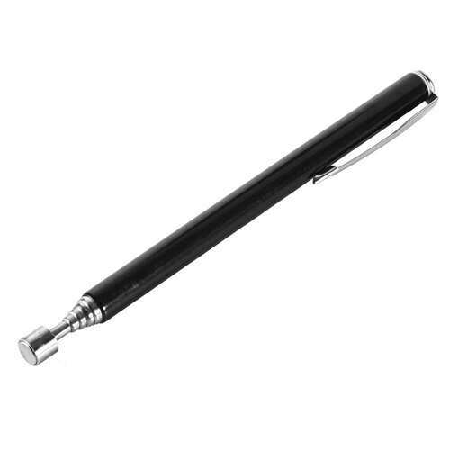 Mini Tragbare Teleskop Magnetische Magnet Stift Handliches Werkzeug Kapazität Für Picking Up Mutter Bolzen Erweiterbar Pickup Stange Stick: Black