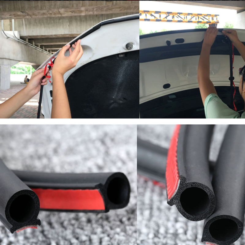 Auton ovi säänkestävä pieni d sää sää nauhat auton kuminauha tiiviste epdm tiiviste auto kuminen ovi auton tiiviste