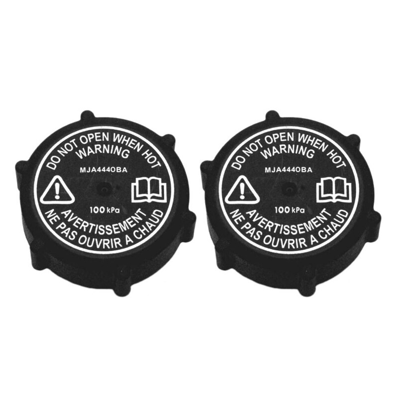 Tapa de depósito de recogida de refrigerante para motor 2 uds para Jaguar XJ8 XJR XK8 XKR: Default Title