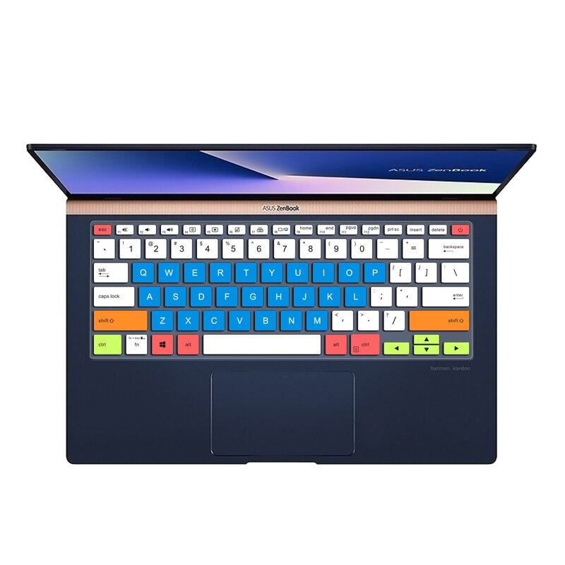per Asus ZenBook pro 14 UX480 UX480FD UX480F UX 480 FD 2019 14 pollici del Taccuino del computer portatile della Tastiera della copertura della protezione della pelle: candyblue