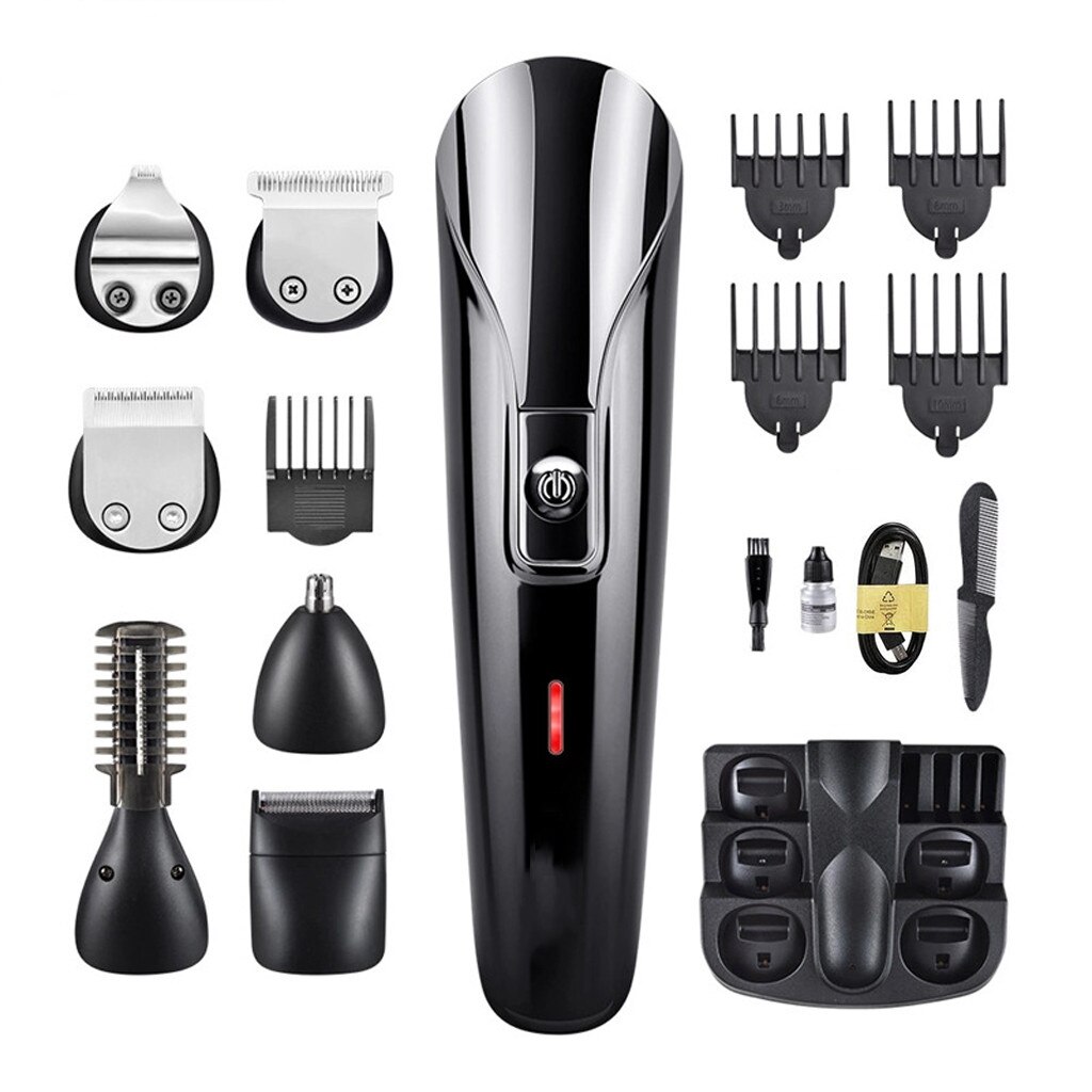 Hair Trimmer Rechargeable Electric Hair Clipper Men's Cordless Haircut Household Blade Electric Hair Clippers#G30: Default Title