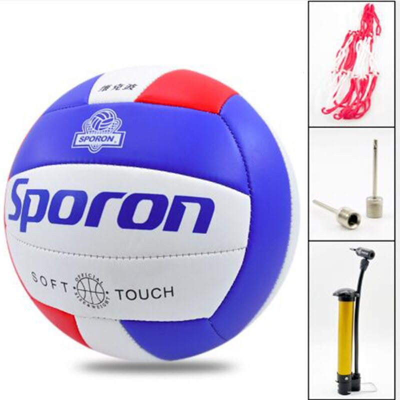 One Piece PVC Soft Volleyball Training Competition Ball International Standard Beach Handball Indoor Outdoor