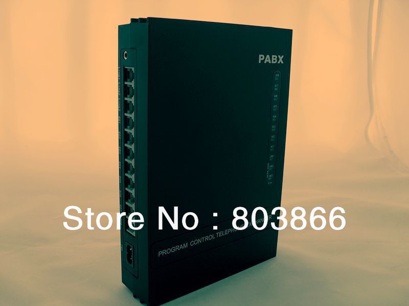 verkoop VinTelecom SV308 Mini Telefoon PBX 308 met 3 Lijnen/8 Interne extensions SOHO Telefoon Systeem-voor kleine kantoor gebruik