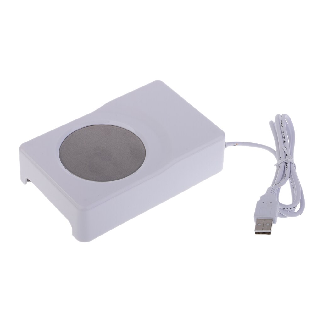 Portable Desk Warmer and Cooler Pad Milk Drink Food with USB Cord Home
