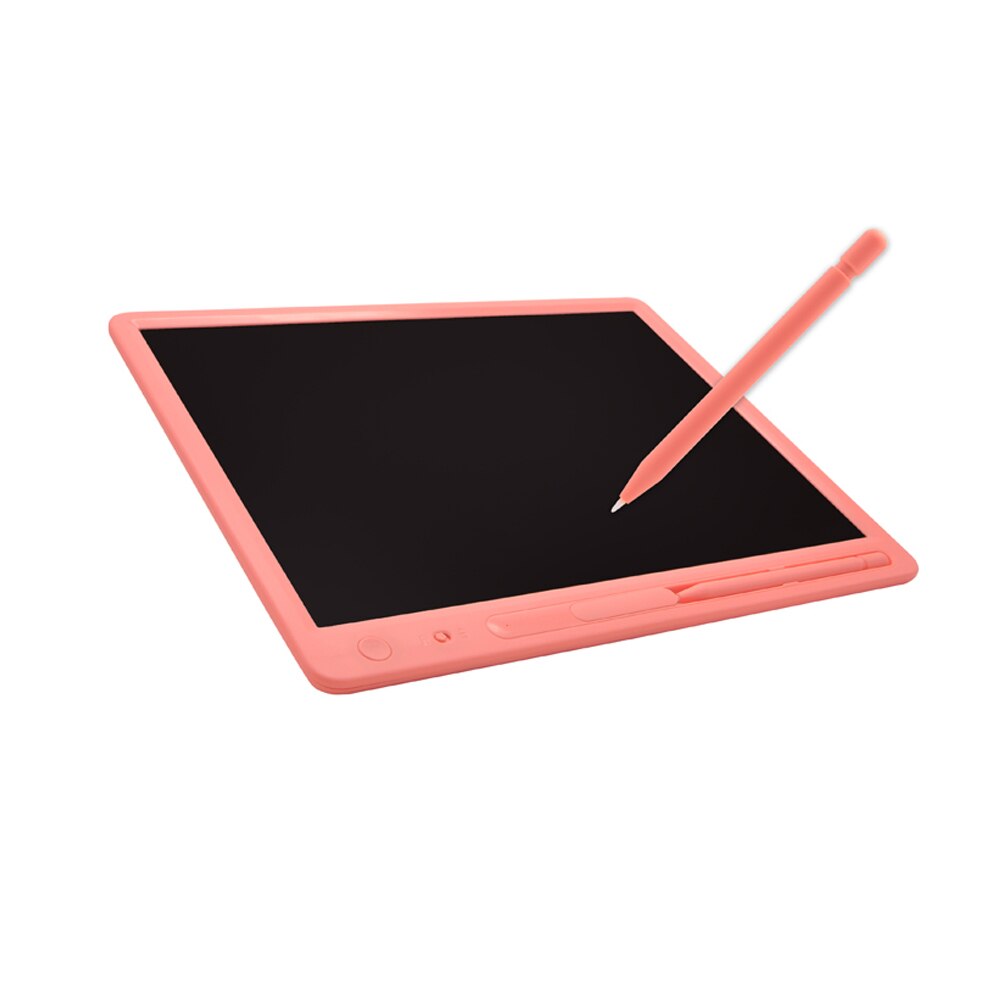 Digital Drawing Tablets Handwriting Pads 15'' LCD Writing Tablets Portable Electronic Tablets Board ultra-thin Board with pen: Pink
