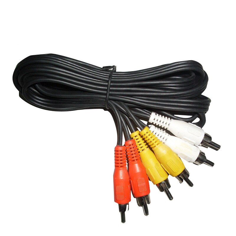 Hdmi til av scaler adapter hd video omformer eske hdmi til rca av / cvsb l / r video 1080p hdmi 2av Brukerstøtte ntsc kompis: 1m rca kabel