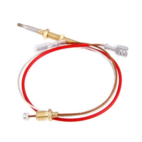 16" Replacement Thermocouple for Gas Furnace Boiler and Water Heater Heater Thermocouple Assembly with M6*0.75 Thread On Head