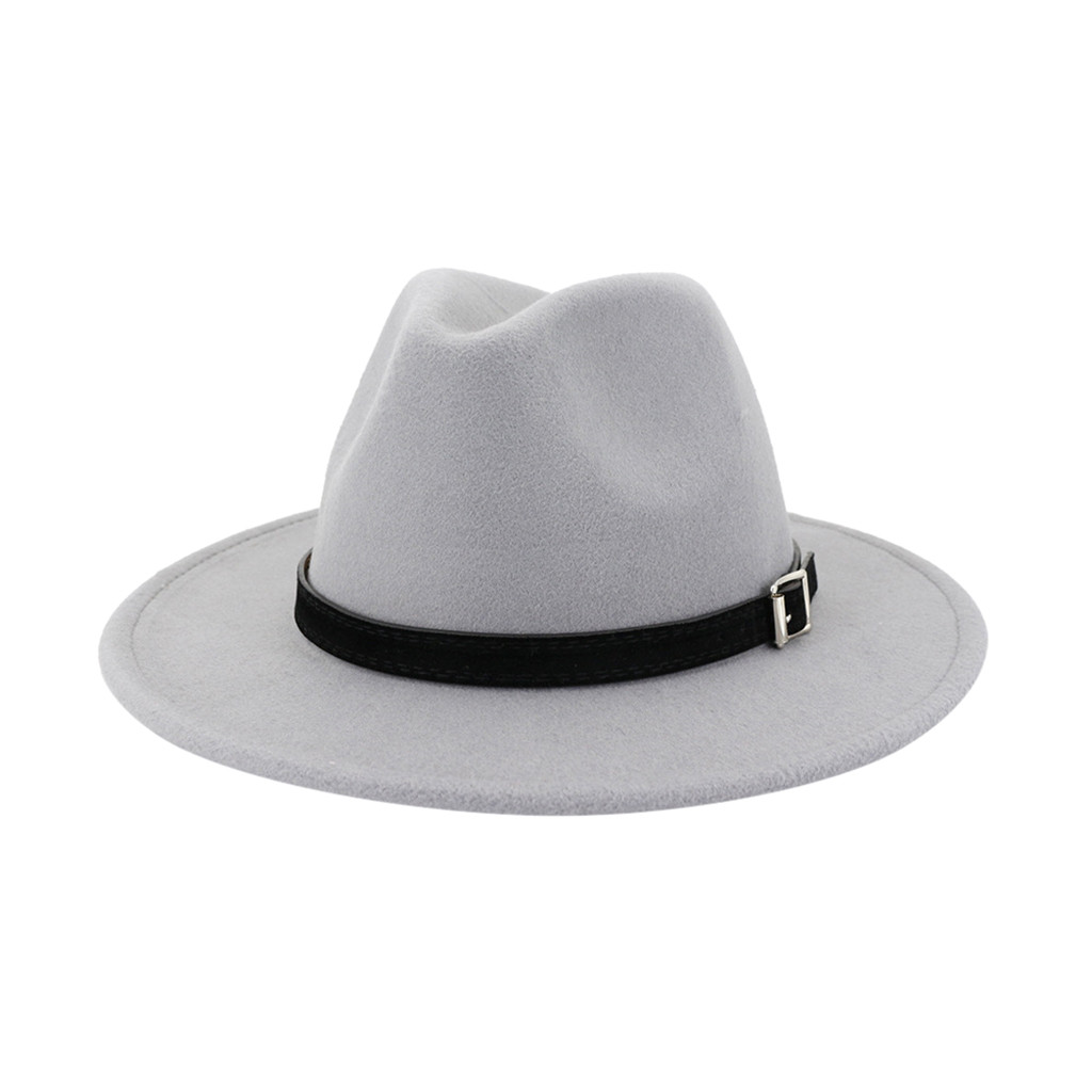 Icegrey Fedora Hut - Rollbarer Filzhut Mit Breiter Krempe Für Damen & Herren