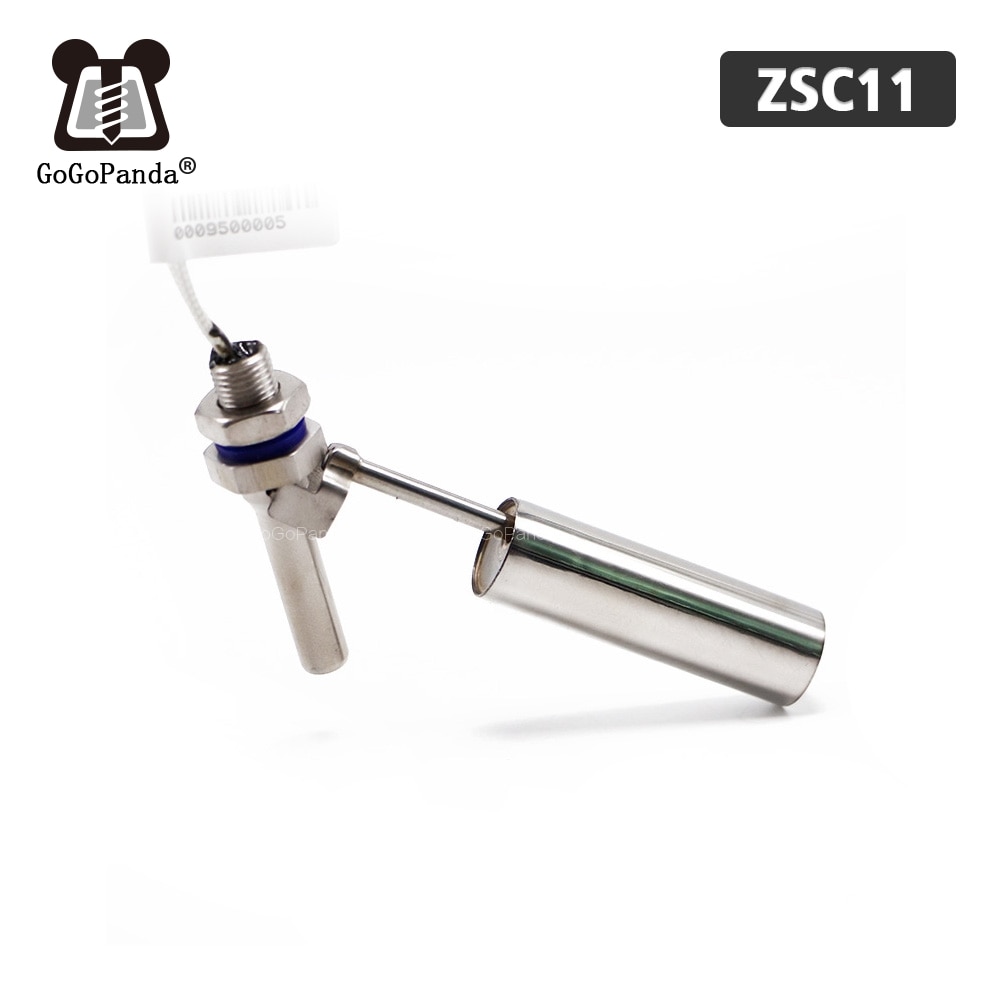 1PC ZSC11 Liquid Float Water Level Sensor Side Mount Float Switch Safe Stainless Steel Under 220V