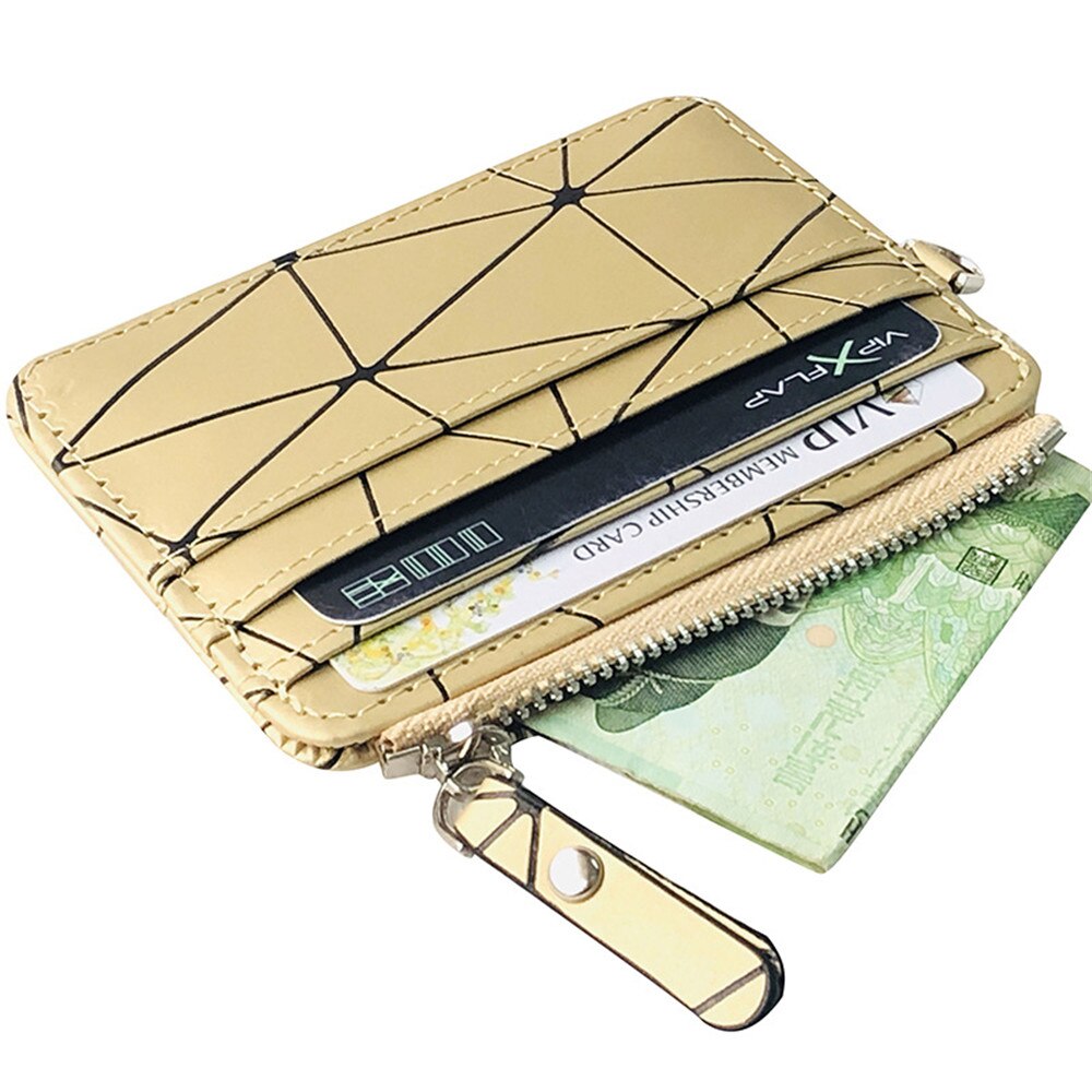 Mode Reizen Pu Lederen Bank Business Id Card Wallet Rits Portemonnee Portemonnee Oortelefoon Houder Pouch Voor Vrouwen mannen