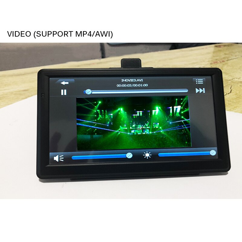 7inch 8GB Navigator Set Car Truck HGV GPS Navigation Maps Car GPS Navigator HD Traffic Alarm Truck Navigation Hi-Fi FM