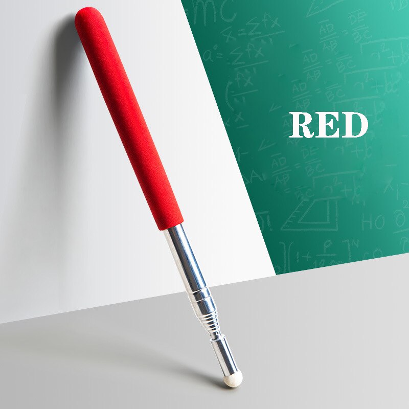 Retractable Teacher's Pointer Stainless Steel Multifunctional Teaching Supplies School Teacher Tools Student Stationery