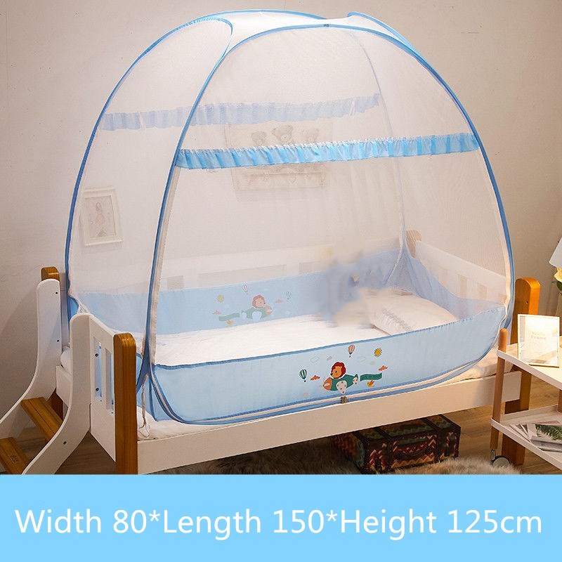 Wieg Klamboe Cartoon Opvouwbare Draagbare Outdoor Camping Tent Voor Peuter Baby Baby Klamboe Luifel 3 Deuren: lion 88x168x125cm