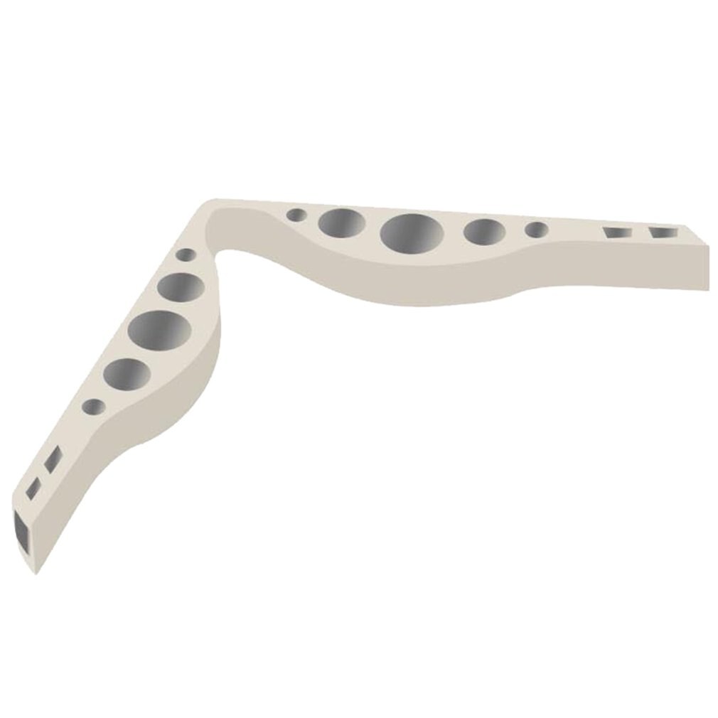 Half Face Mask Nose Clip Anti-fogging Nose Bridge DIY Rubber Material Practical Replacement Nose Clip: C