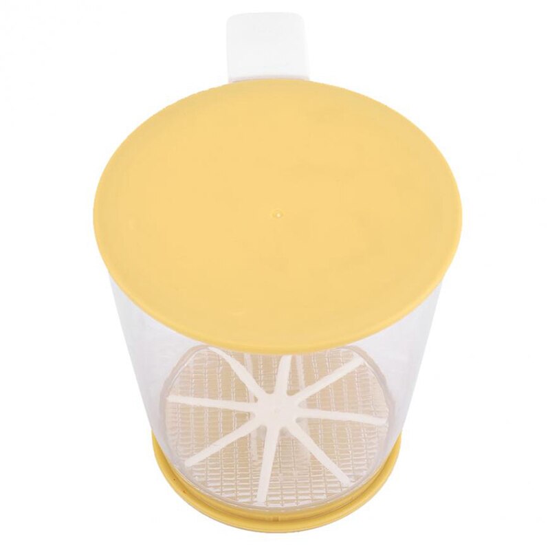 Hand-Held Cup Flour Sifter Strainer Powder Mesh Sieve Baking Supplies Tools With Lid Flour Sifter