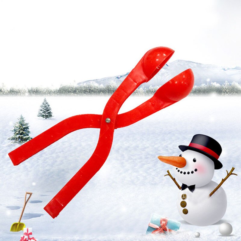 1Pc Sneeuwbal Maker Sneeuwbal Tool Winter Sneeuwbal Outdoor Sport Speelgoed Willekeurige Kleur