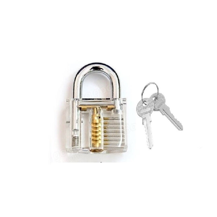 Locksmith Lock Pick Set Stainless Steel Double Row Tension Removal Hooks Lock Picks Tools Lockpick: black