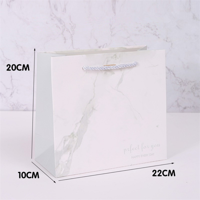 1 Pcs Snoep Pakket Bruiloft Papier Verpakking Dozen Valentijnsdag Party Grote Zak Snoep Opslag tas: White M