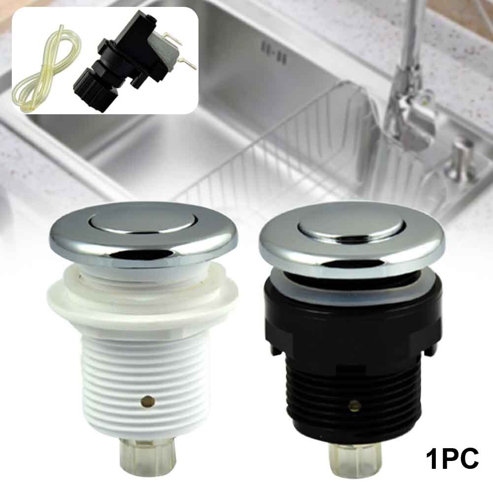 Internal Bathtub Accessory Mini Garbage Disposal Control System Corrosion Resistance Replacement Parts Air Switch Button Pushing