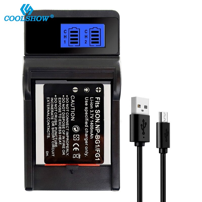 NP BG1 FG1 Battery for Sony Cyber-Shot DSC-W100 DSC-WX1 H3 H7 H9 H10 H20 H50 H55 DSC-T100 T20 NPBG1 NPFG1 1400mah Batterie