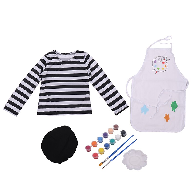 Disfraz de Halloween para niñas pequeñas, ropa para pintor, disfraz de Carnaval