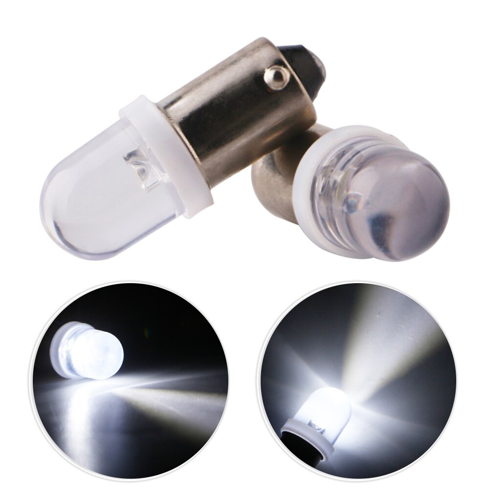 10 kpl 6v 6.3v dc  t11 t4w ba9s h6w 3886x 1895 64111 r linssi flipperilamppu muotoilu valkoinen sininen punainen keltainen vihreä rgb sekoitus väri: Valkoinen