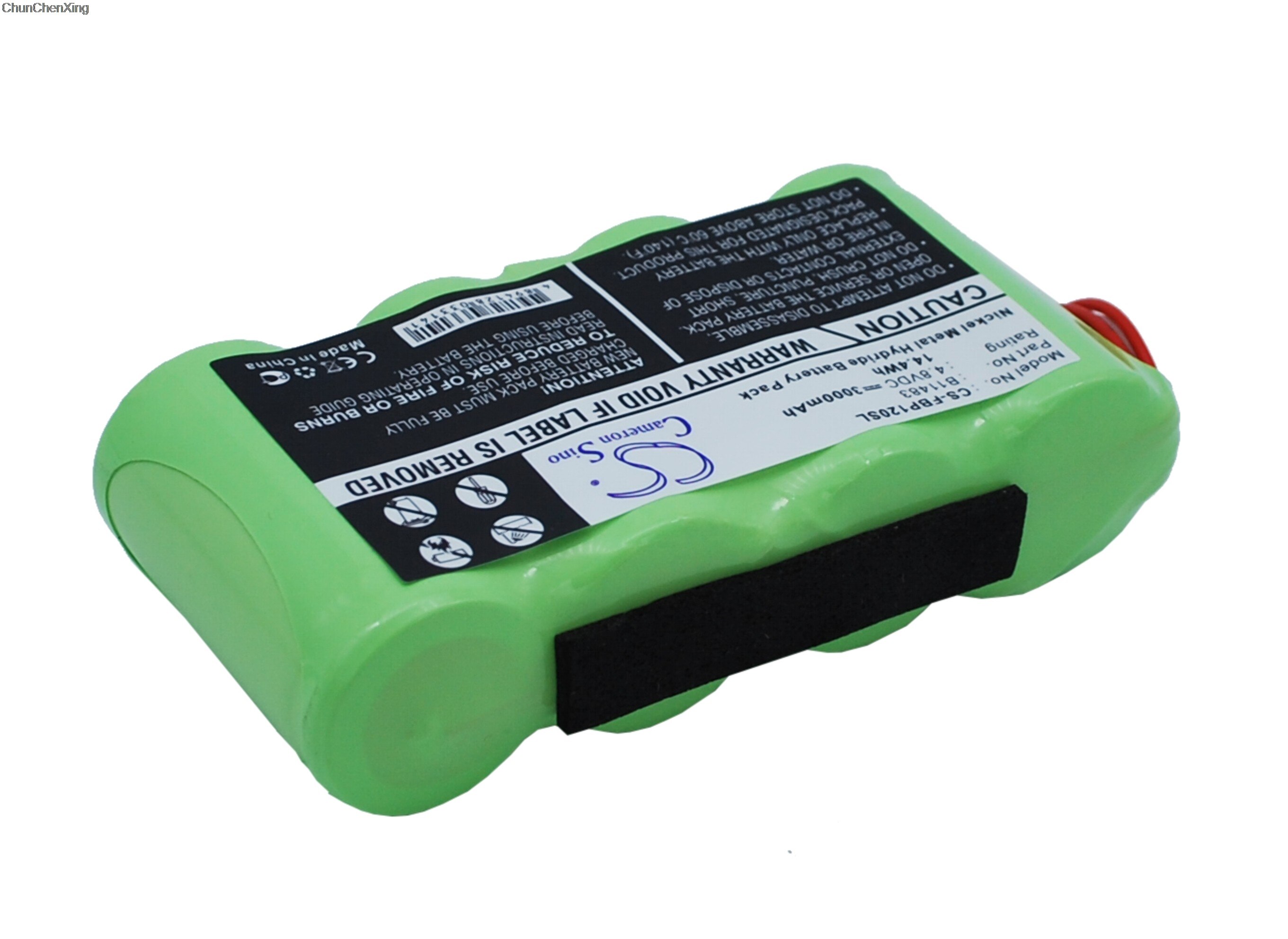 Cameron Sino 3000mAh Battery for Fluke 123,123S ( Firmware below V2), 43 Power Analyze,43B, Scopemeter 120