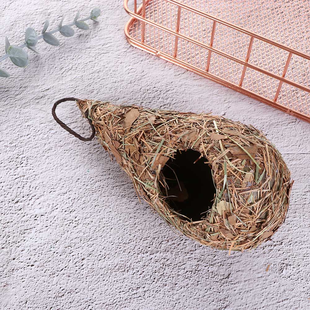Natuurlijke Vogel Hut Voor Buiten Hand Geweven Roosting Nest Vogel Hut Voor Yard Decoratie Kolibrie Huis Vogel nest