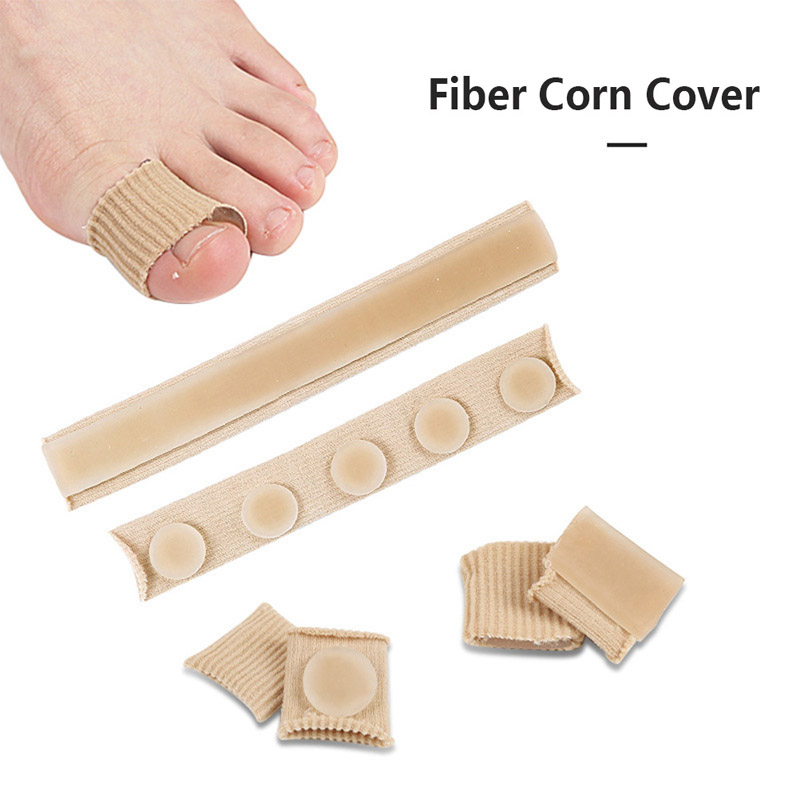 Stof Vinger Teen Protector Separator Buizen Voet Hand Pijnbestrijding Soft Massager Bandage Voetverzorging Gereedschap Eelt Bescherming Gereedschap