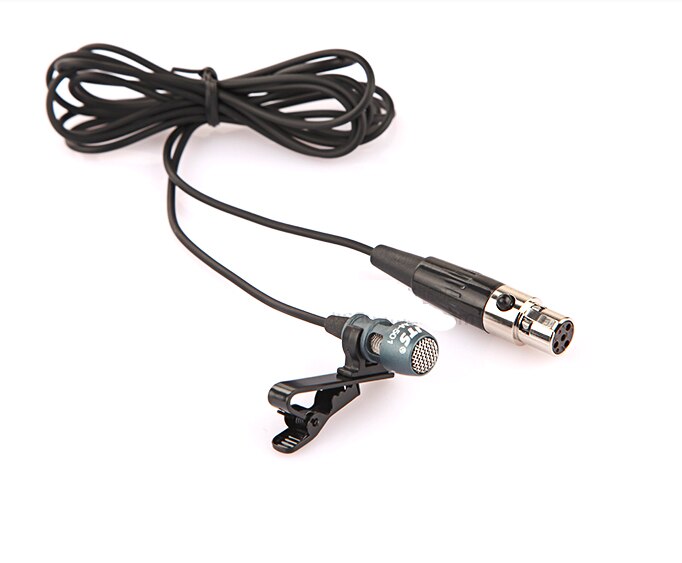 JTS CM-501 micrófono lavalier estéreo compacto, micrófono 4P para enseñanza de escenarios, mini conector (4P Mini XLR)
