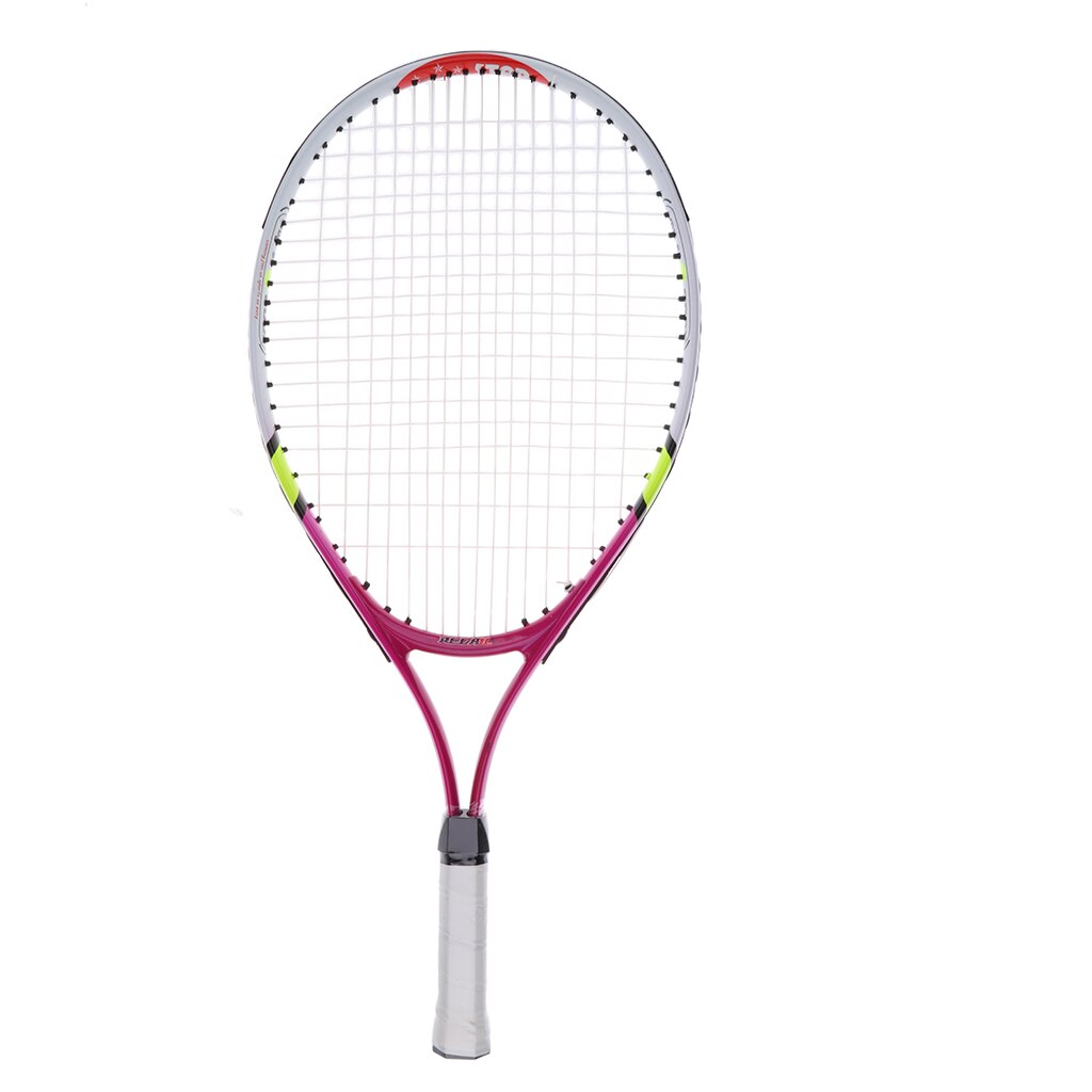 23 Inch Junior Strung Tennis Racquet with Cover for Kids Youth Children