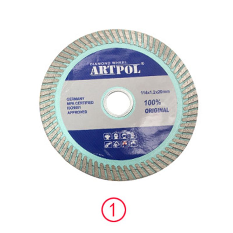1pc ultradunne diamant keramische zaagbladen porselein droogslijpschijf willekeurige kleur: 1