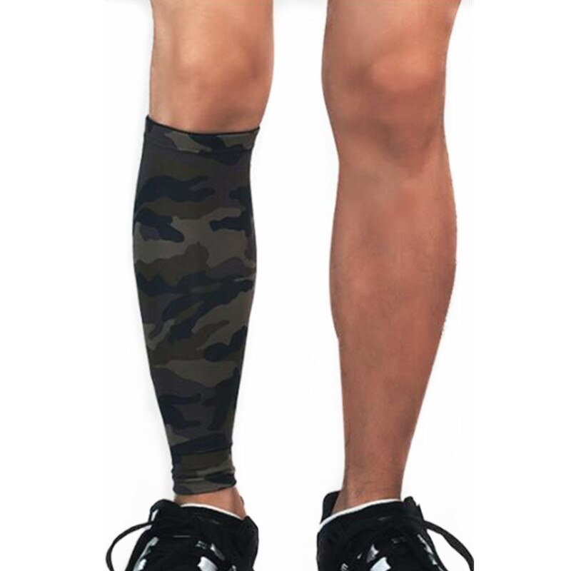 1Pc Quick-drying Breathable Calf Protection Sleeves Compression Leg Guard for Outdoor Sports