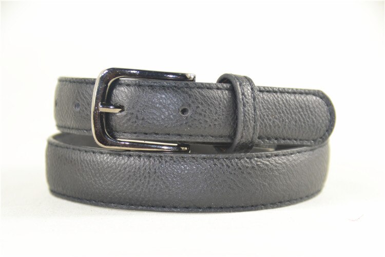 tiener jurk riem jongen riem zwarte en bruine eenvoudige stijl: A / A