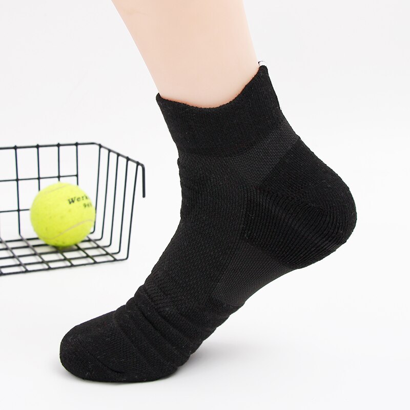 Sports Cycling Sock Bicycle Bike Running Road Outdoor Racing High Basketball Football Non Slip Breathable: style 1 white