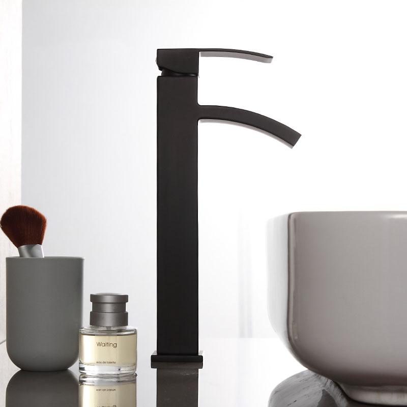 Waterval Wastafel Kraan Water Mengkraan Badkamer Kraan Zwart Wastafel Water Wastafel Kranen Bad Kraan Kraan