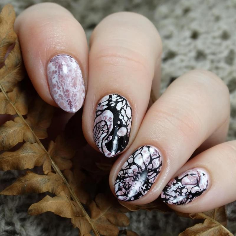 GEBOREN ZIEMLICH Textur Nagel Stanzen Platten Leopard Herbst Rechteck Thema Nagel Kunst Bild Drucken Stanzen Vorlage Blätter Schablone