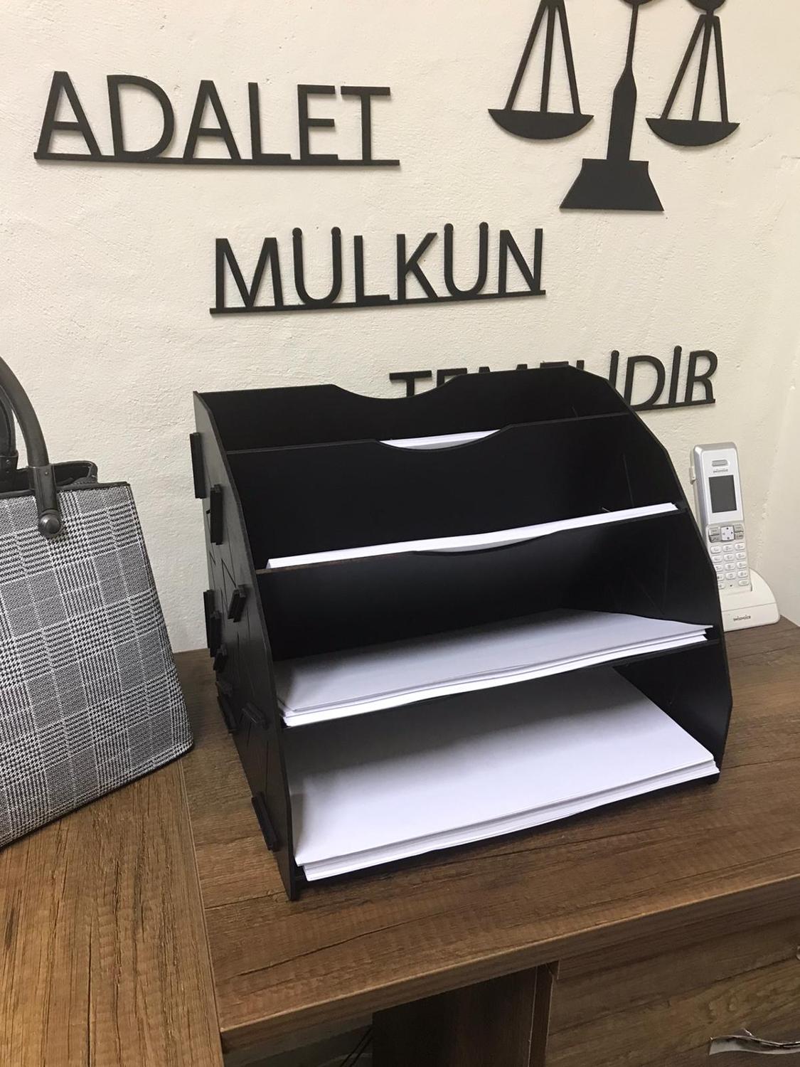 A4 Document Rack Practical Desktop Organizer